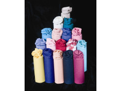 108" Round Permalux® 50/50 Momie Tablecloths, Reigel Standard II Colors